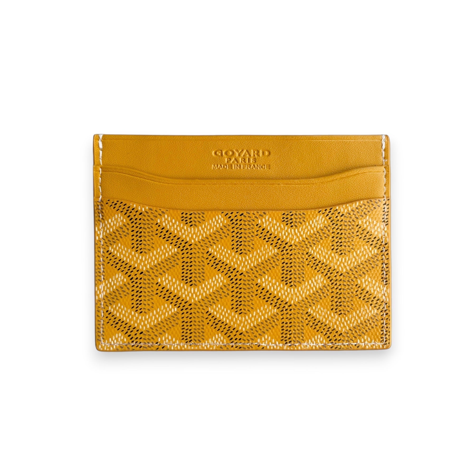 Goyard Card holder Yellow