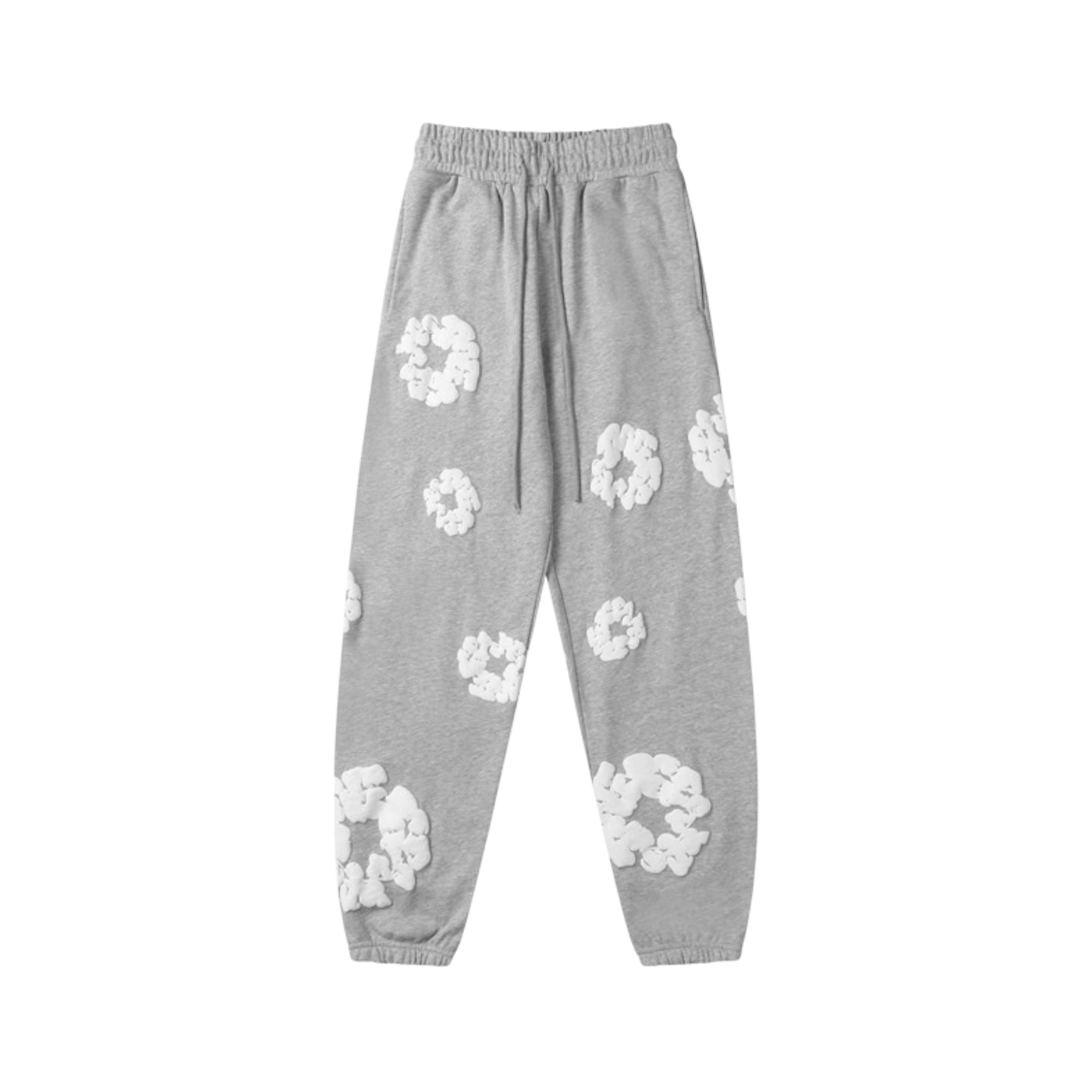DENIM TEARS THE COTTON WREATH SWEATPANTS GRAY