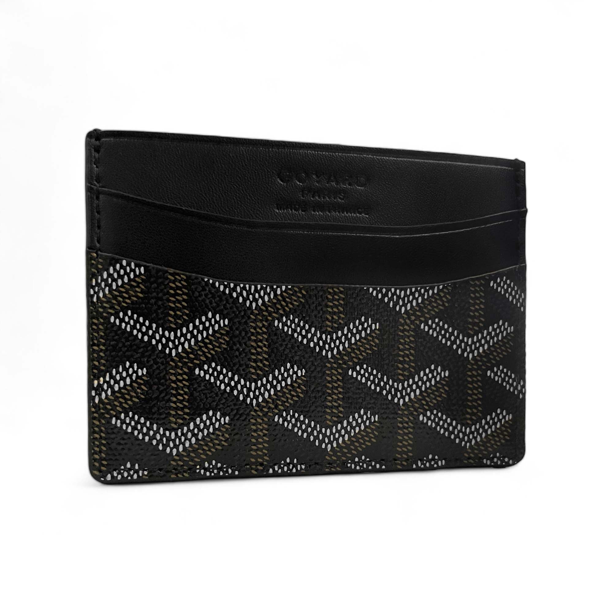 Goyard Card holder Black