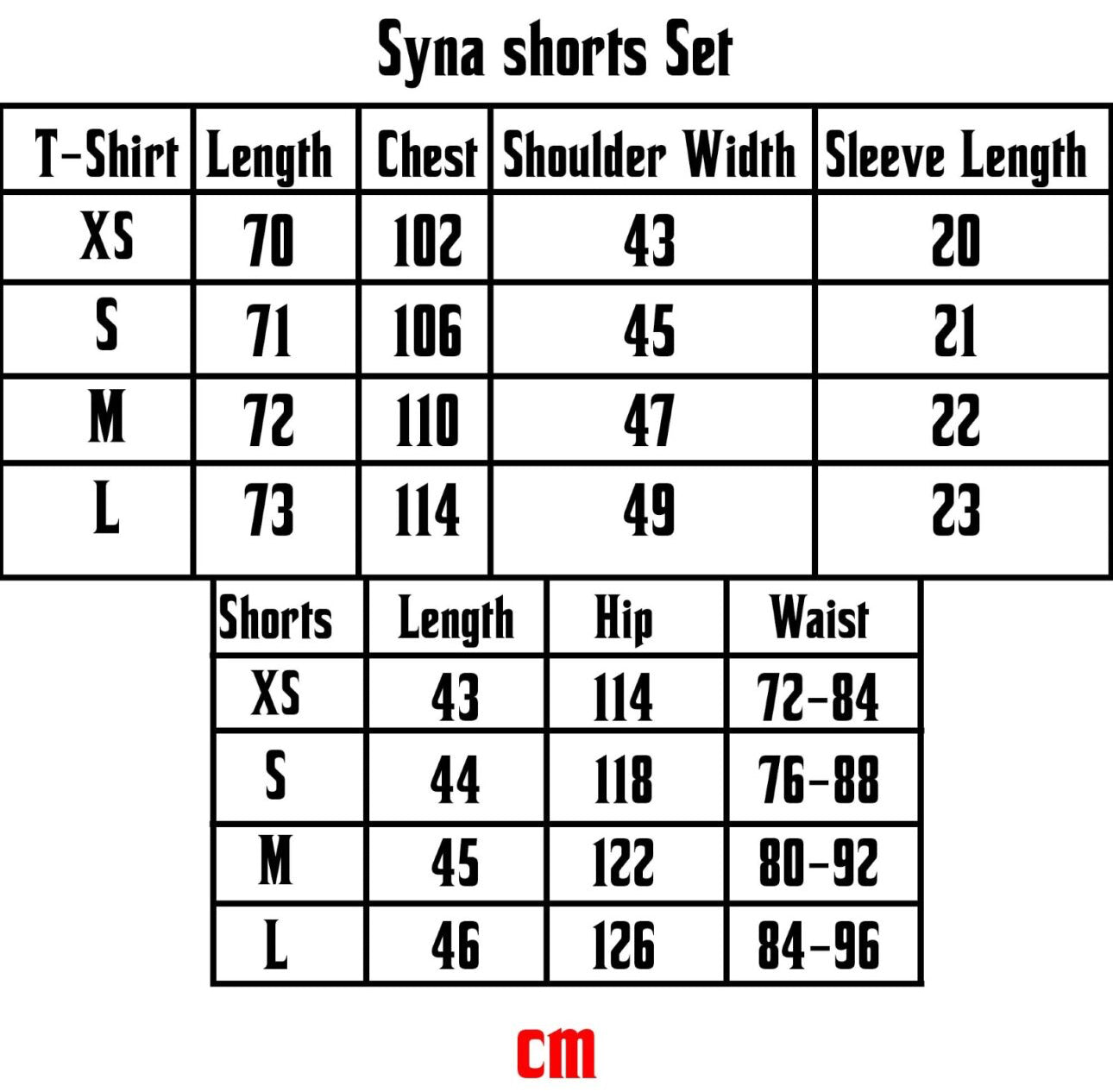 Syna T-Shirt & Shorts Set
Black/Rose Gold