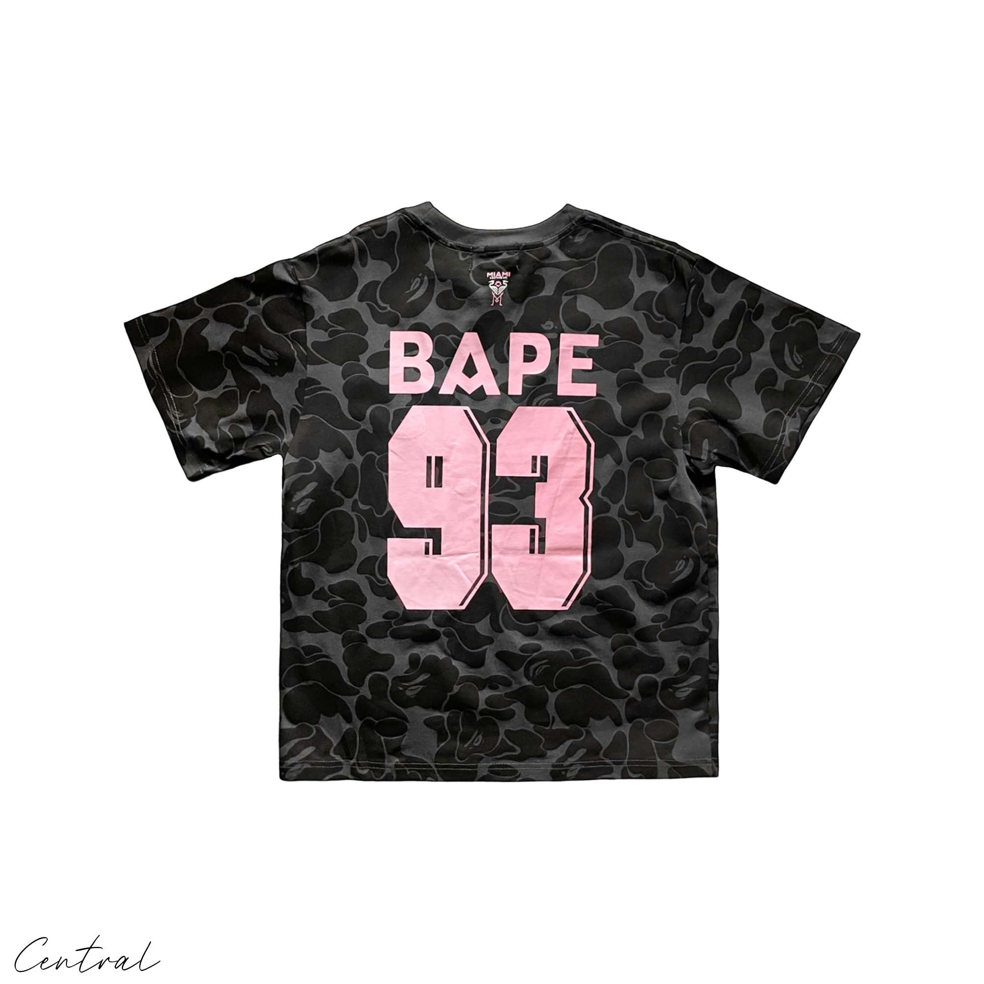 BAPE x Inter Miami Camo Tshirt "Black"