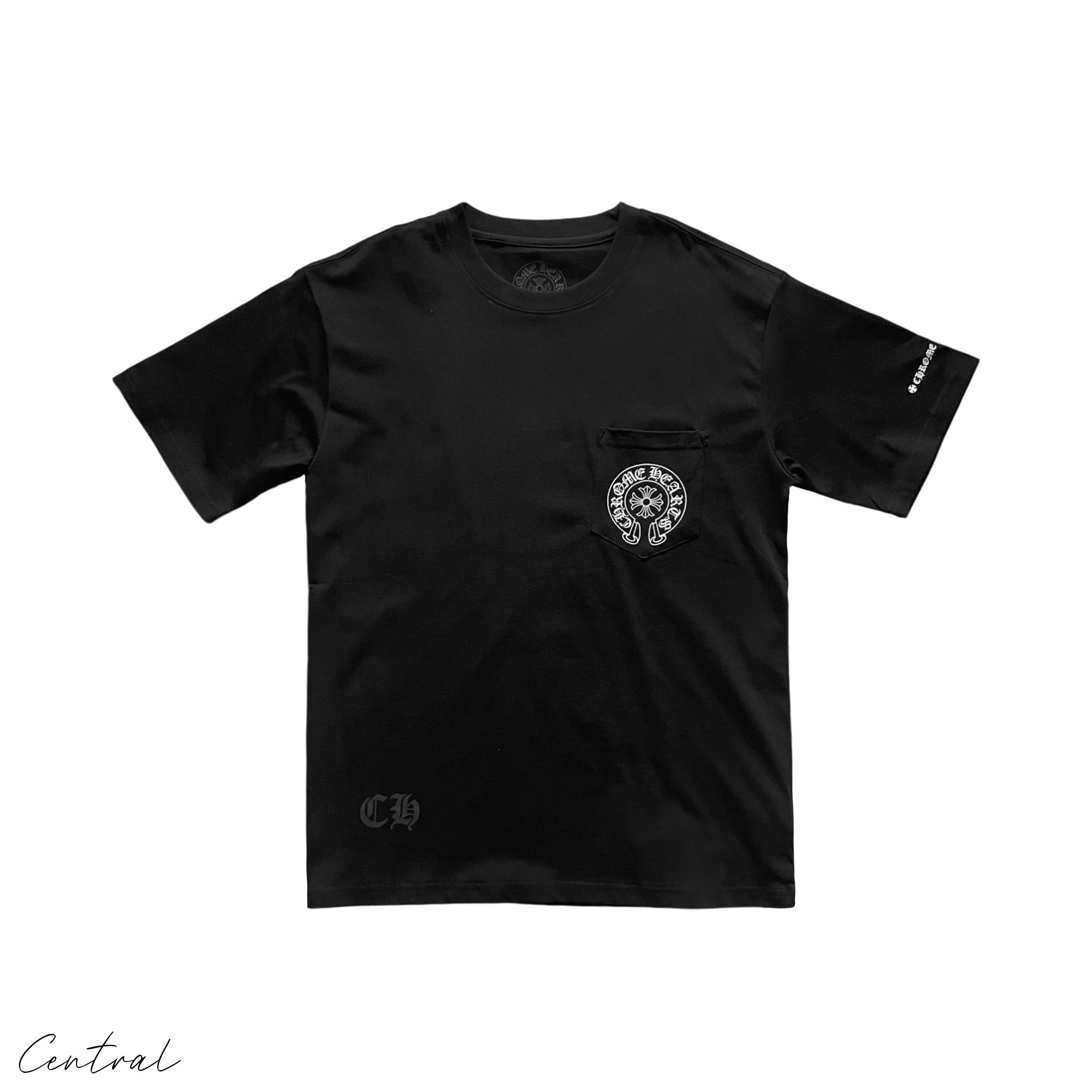 Chrome Hearts Horse Shoe Logo Pocket T-Shirt