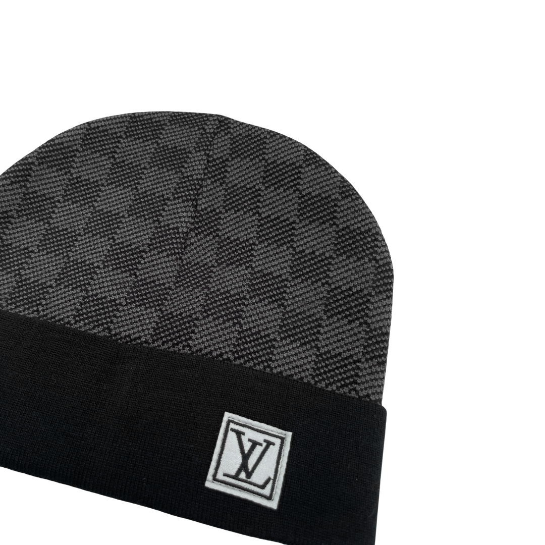 LV Beanie Light Black