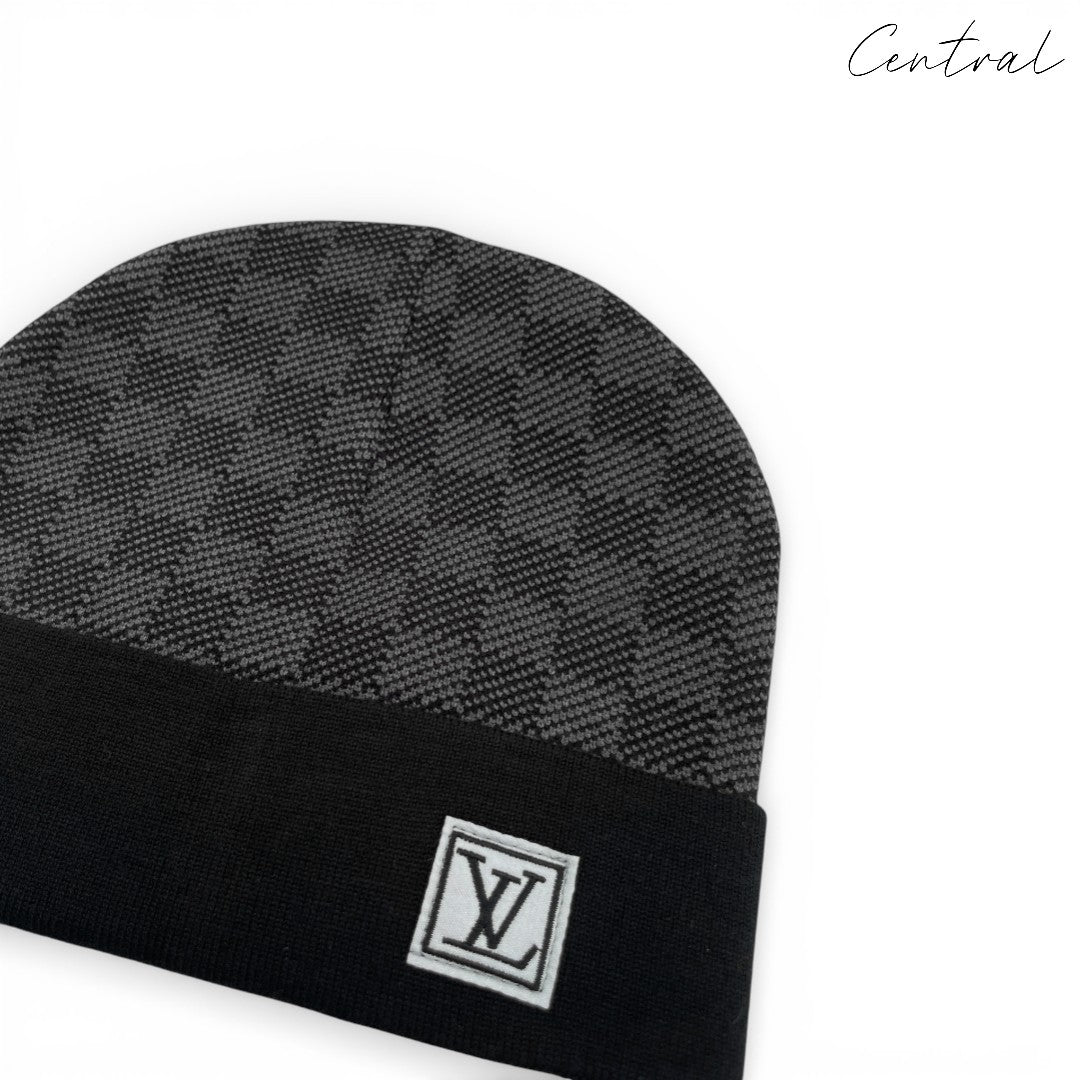 LV Beanie Light Black