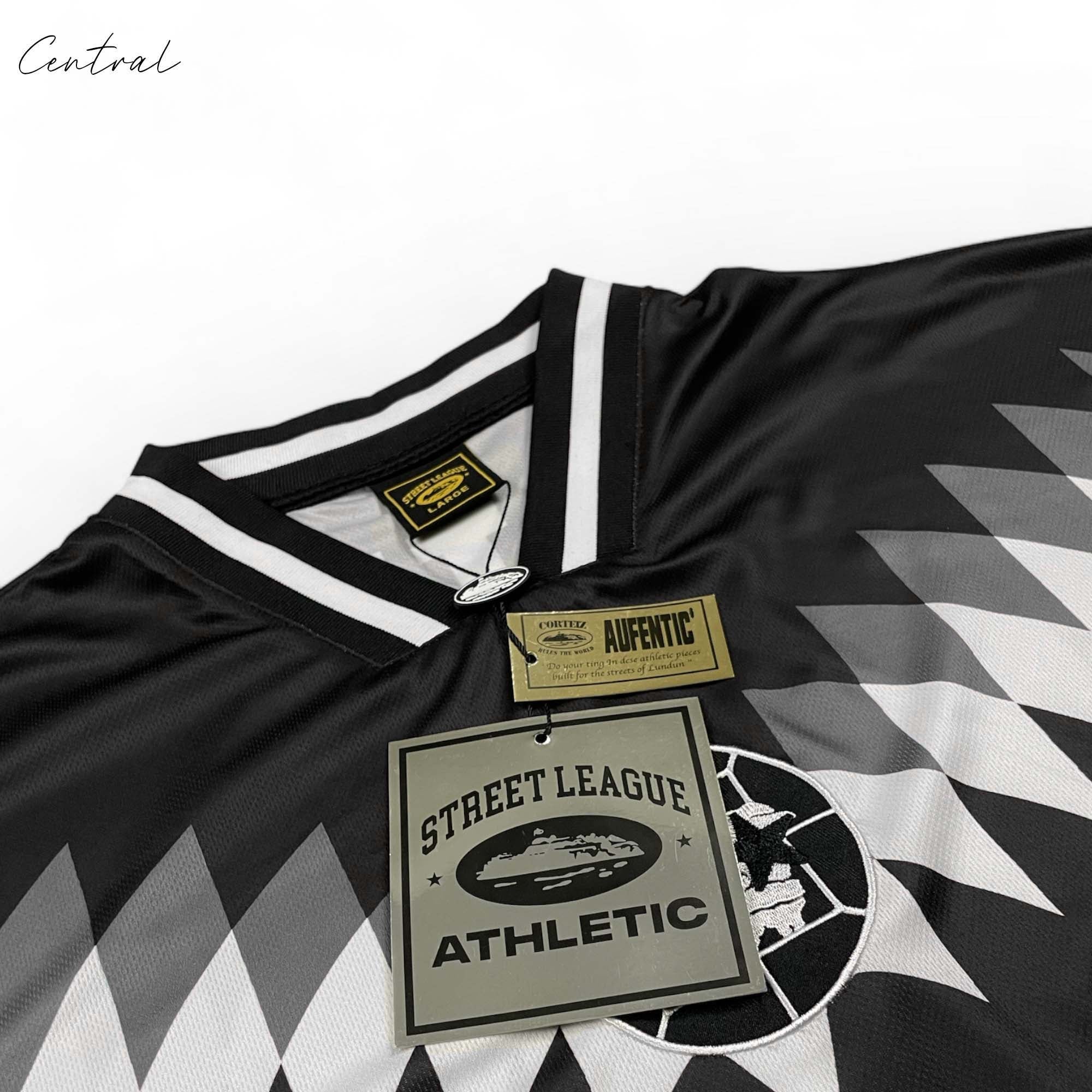 Corteiz Club RTW Football Jersey BLACK