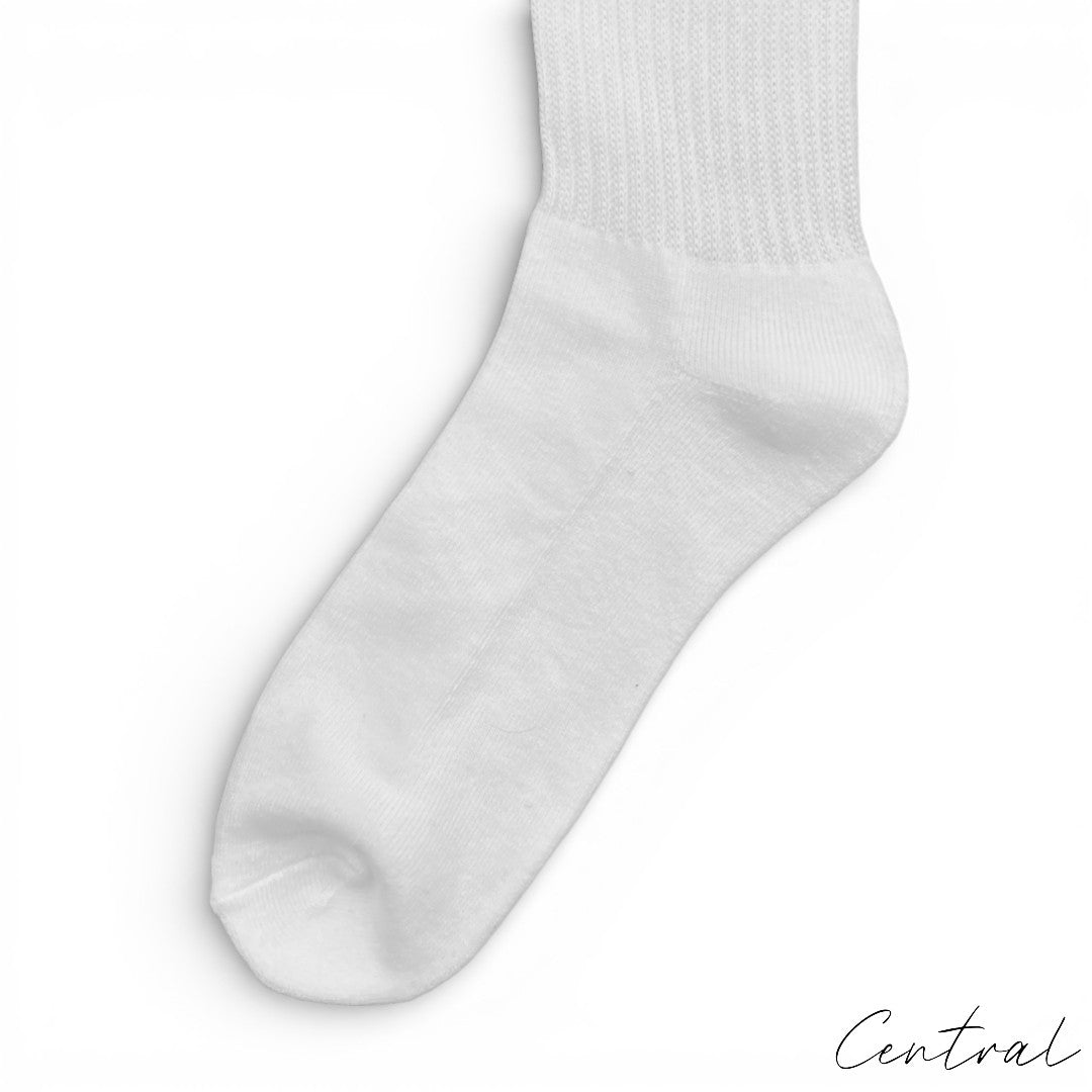 Ralph Lauren White Crew Socks 6-Pack”Long”