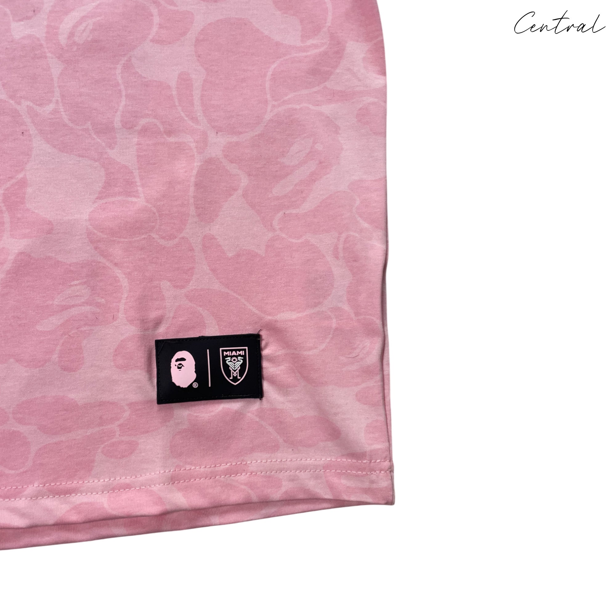BAPE x Inter Miami Camo Tshirt "Pink"