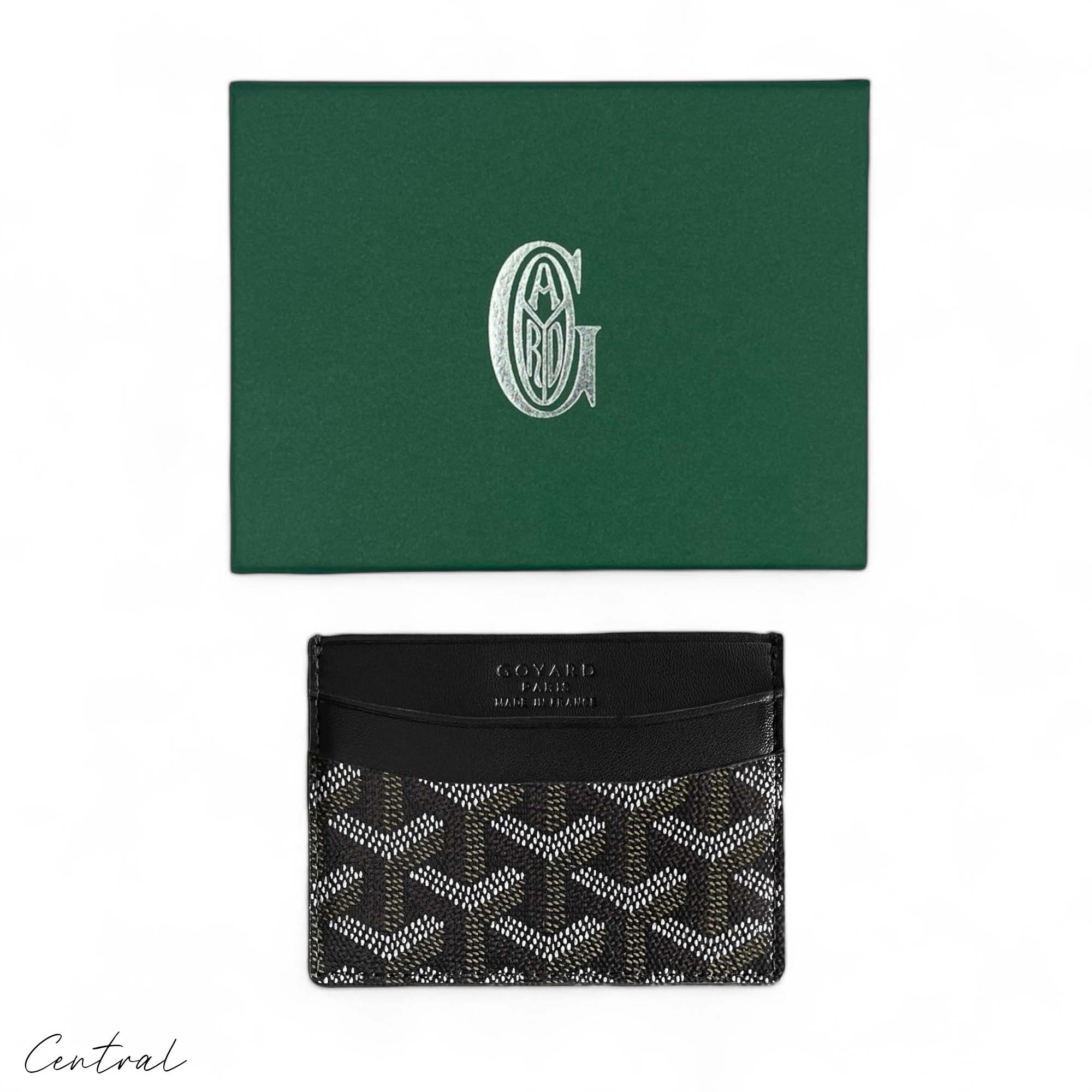 Goyard Card holder Black