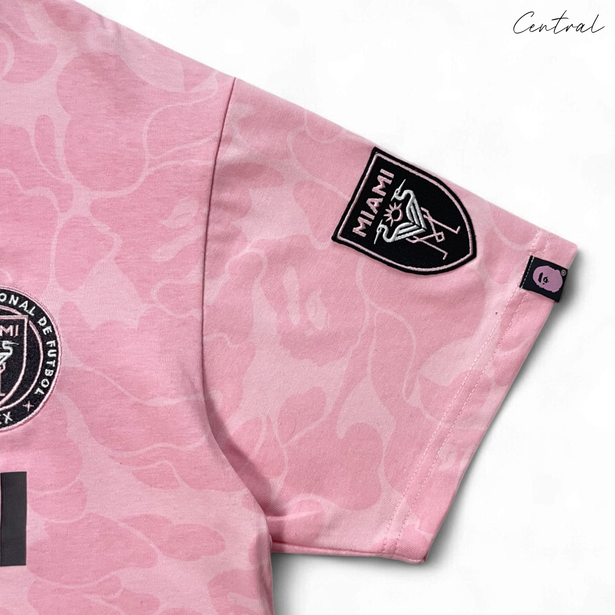 BAPE x Inter Miami Camo Tshirt "Pink"