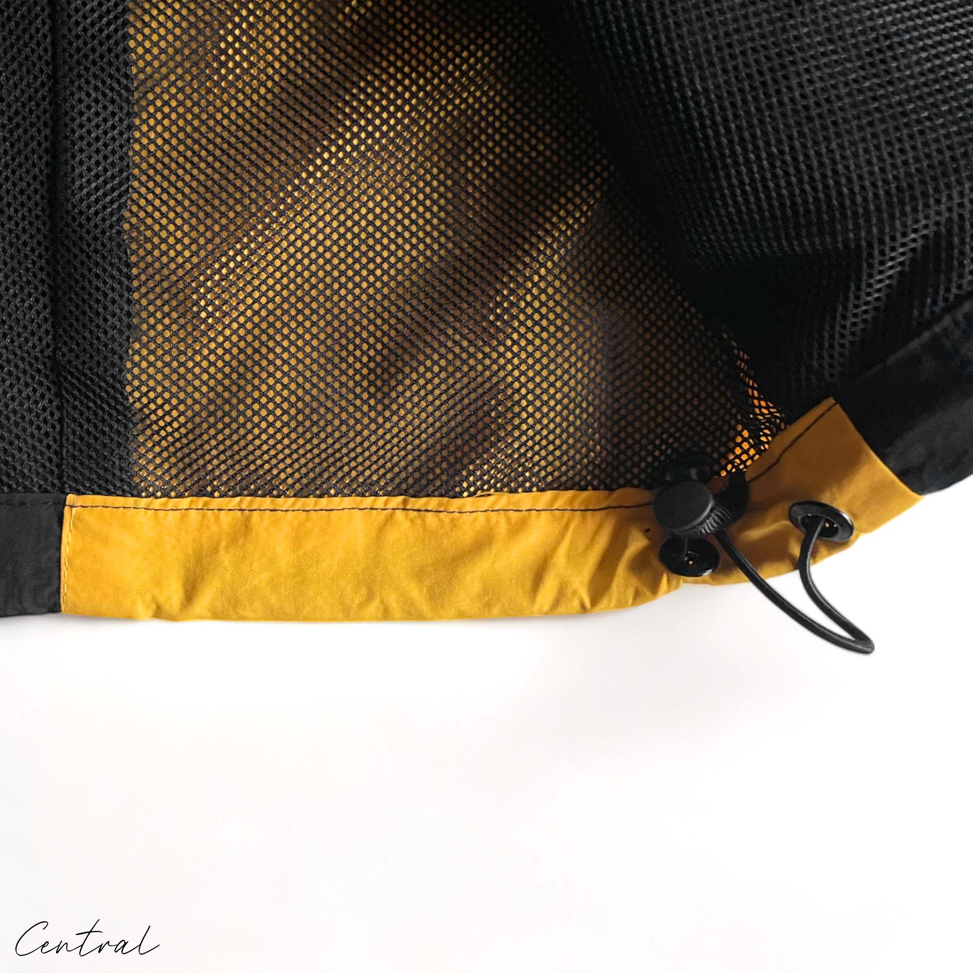 Corteiz Spring Jacket black-yellow
