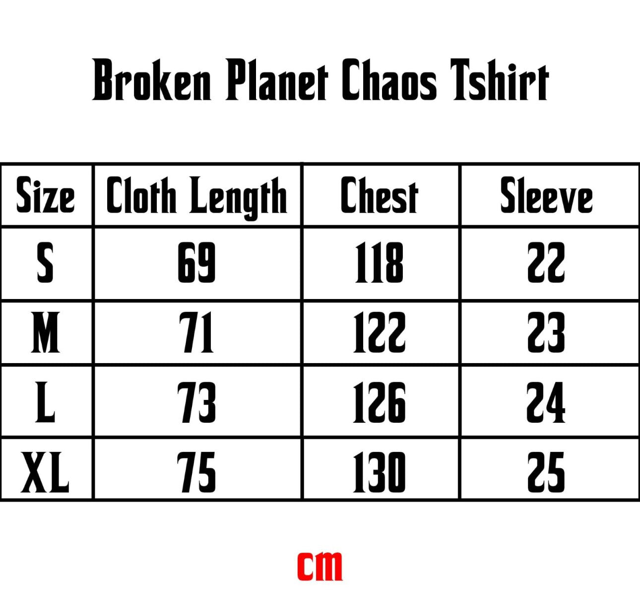Broken Planet Gird T-Shirt