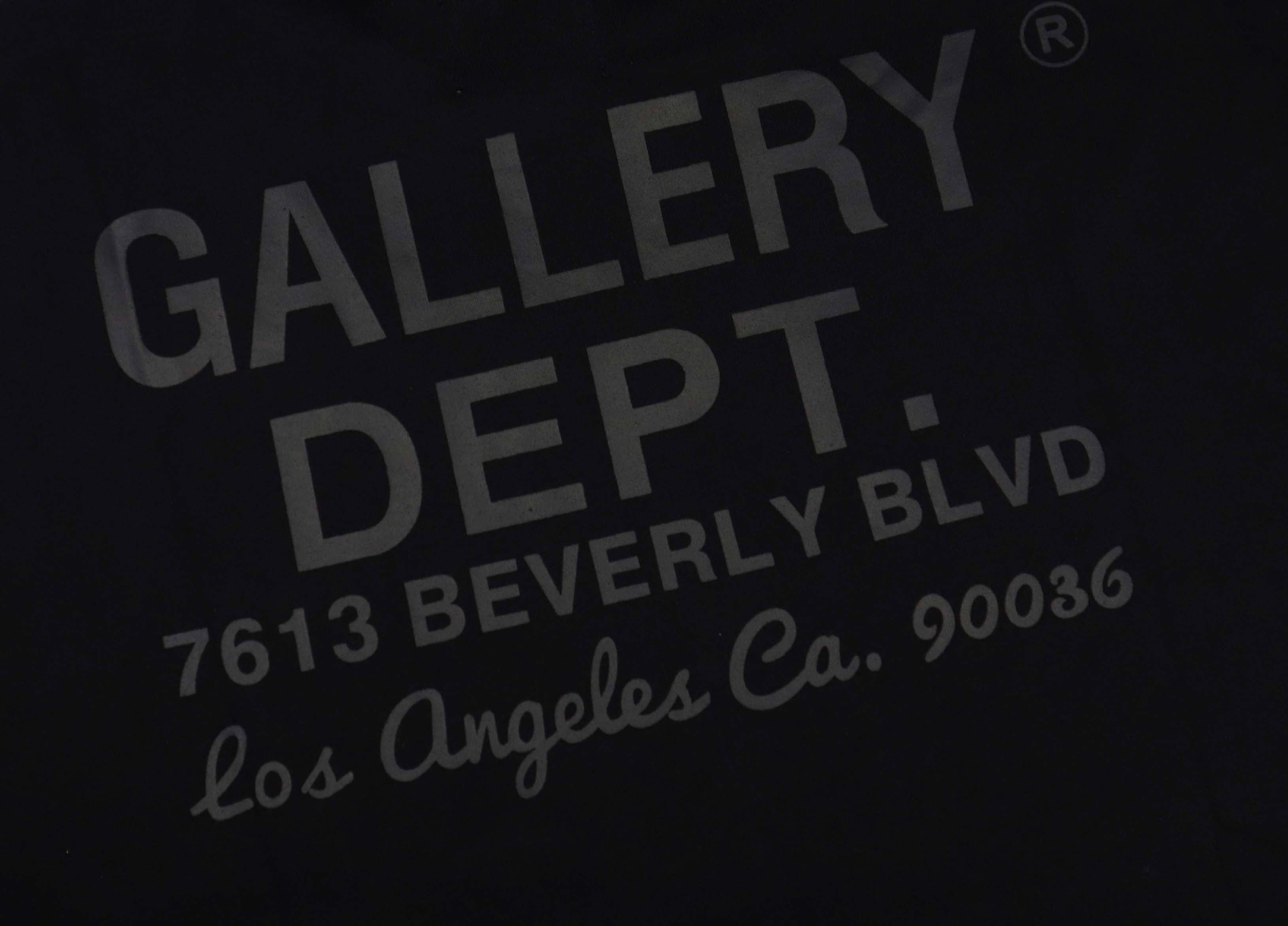 Gallery Dept Los Angels T Shirt black