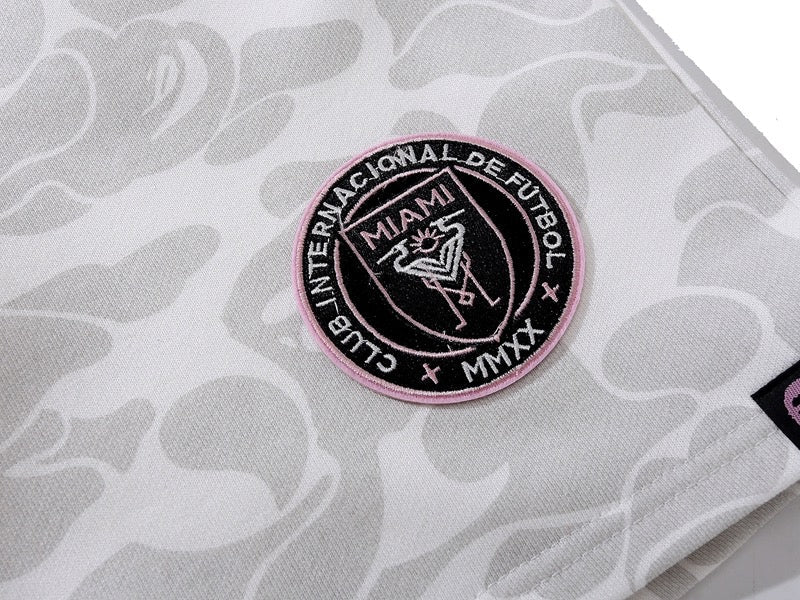 BAPE x Inter Miami Camo Shorts "White"
