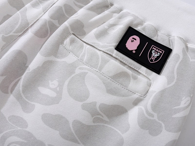 BAPE x Inter Miami Camo Shorts "White"