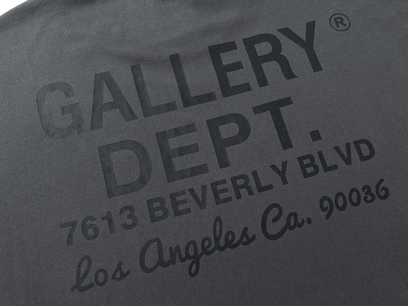 Gallery Dept Los Angels T Shirt gray