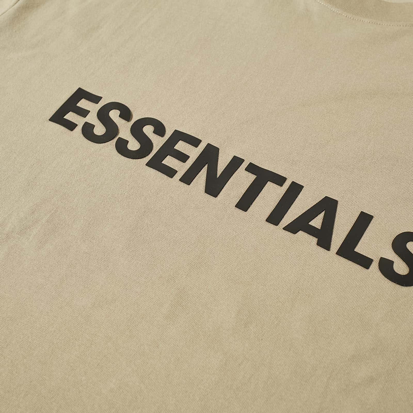 FOG ESSENTIALS T-Shirt Khaki - OVERSIZED