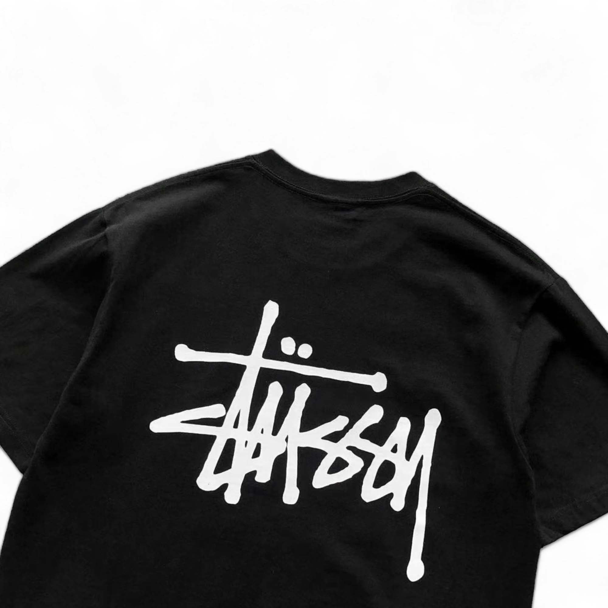 BASIC STÜSSY TEE BLACK