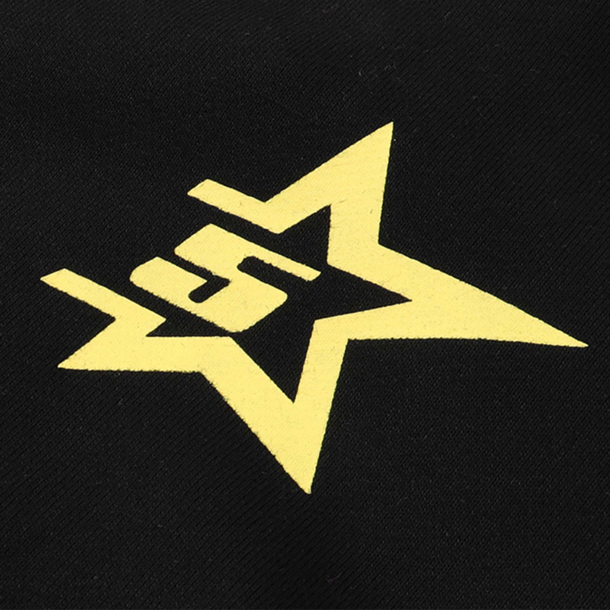 Black P*nk hoodie by Central ae featuring a stylish design and comfortable fit, showcased against a neutral background.