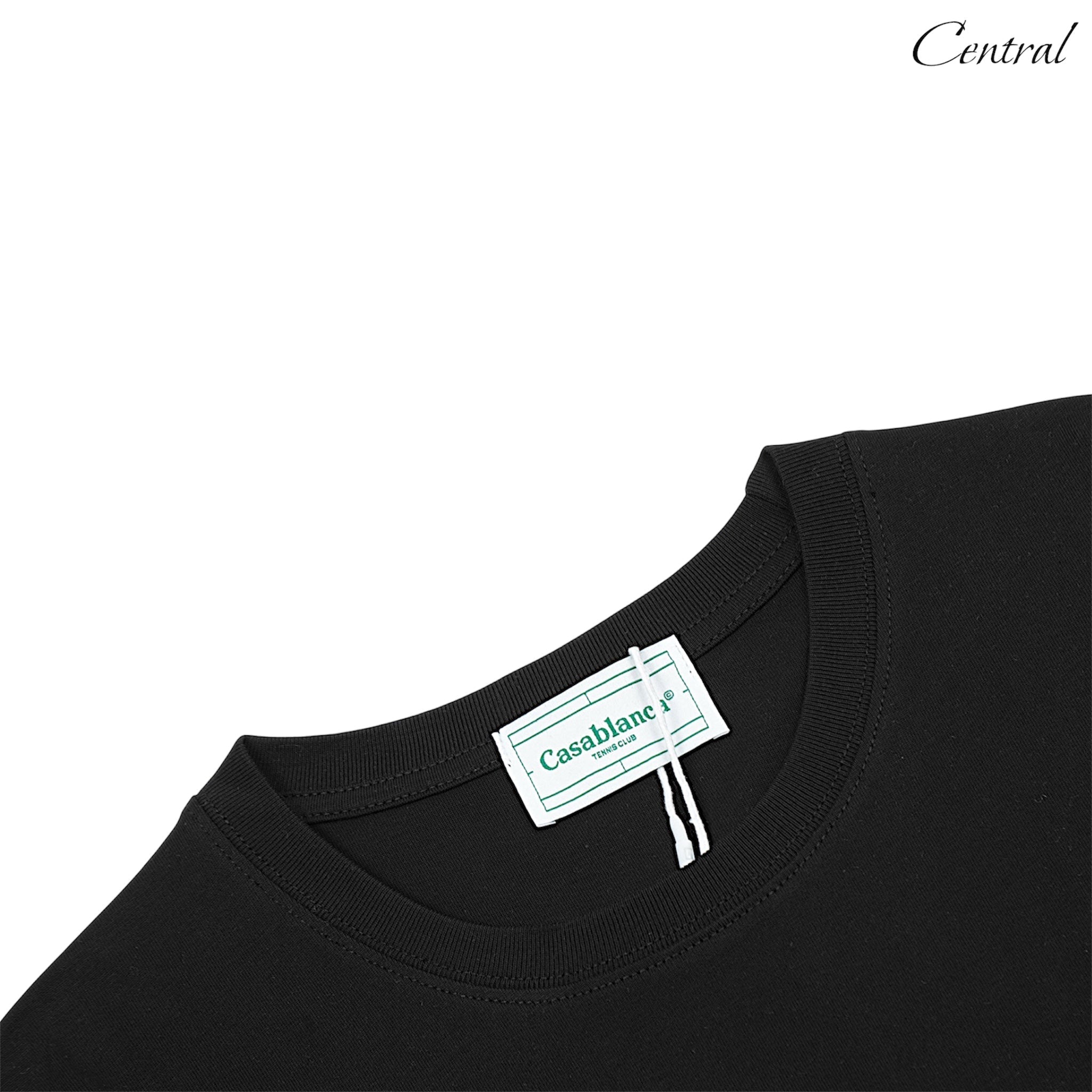 Casablanca t-shirt by Central.ae featuring a vibrant design and comfortable fit, displayed on a neutral background.