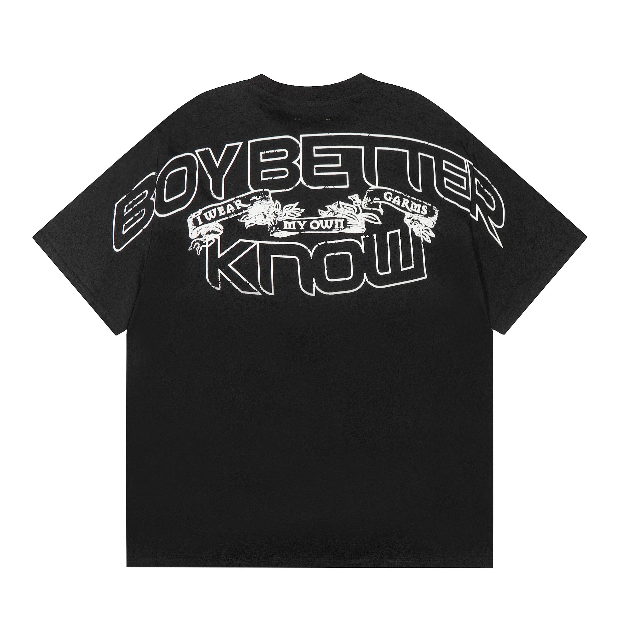 Corteiz x BBK Royale Tee in black, featuring a bold graphic print and relaxed fit by Central Ae.