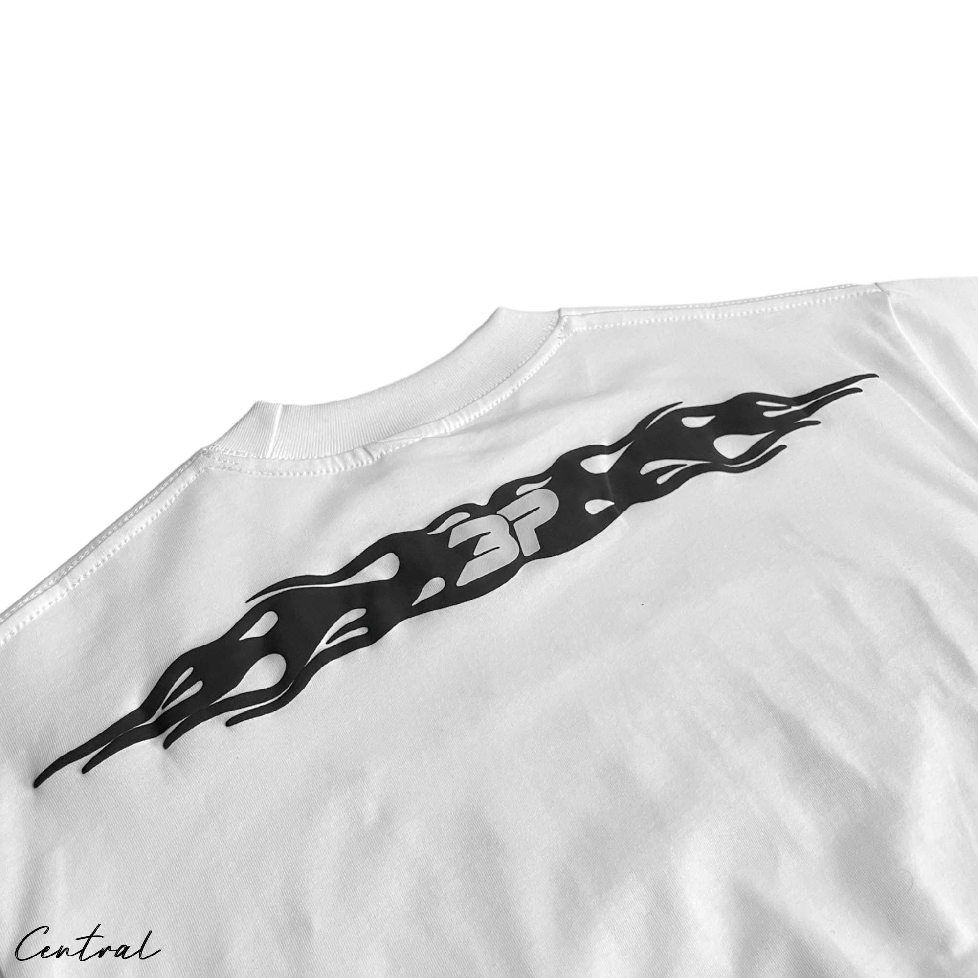 Central ae Broken Planet Chaos T-shirt featuring a bold graphic design on a soft fabric background.