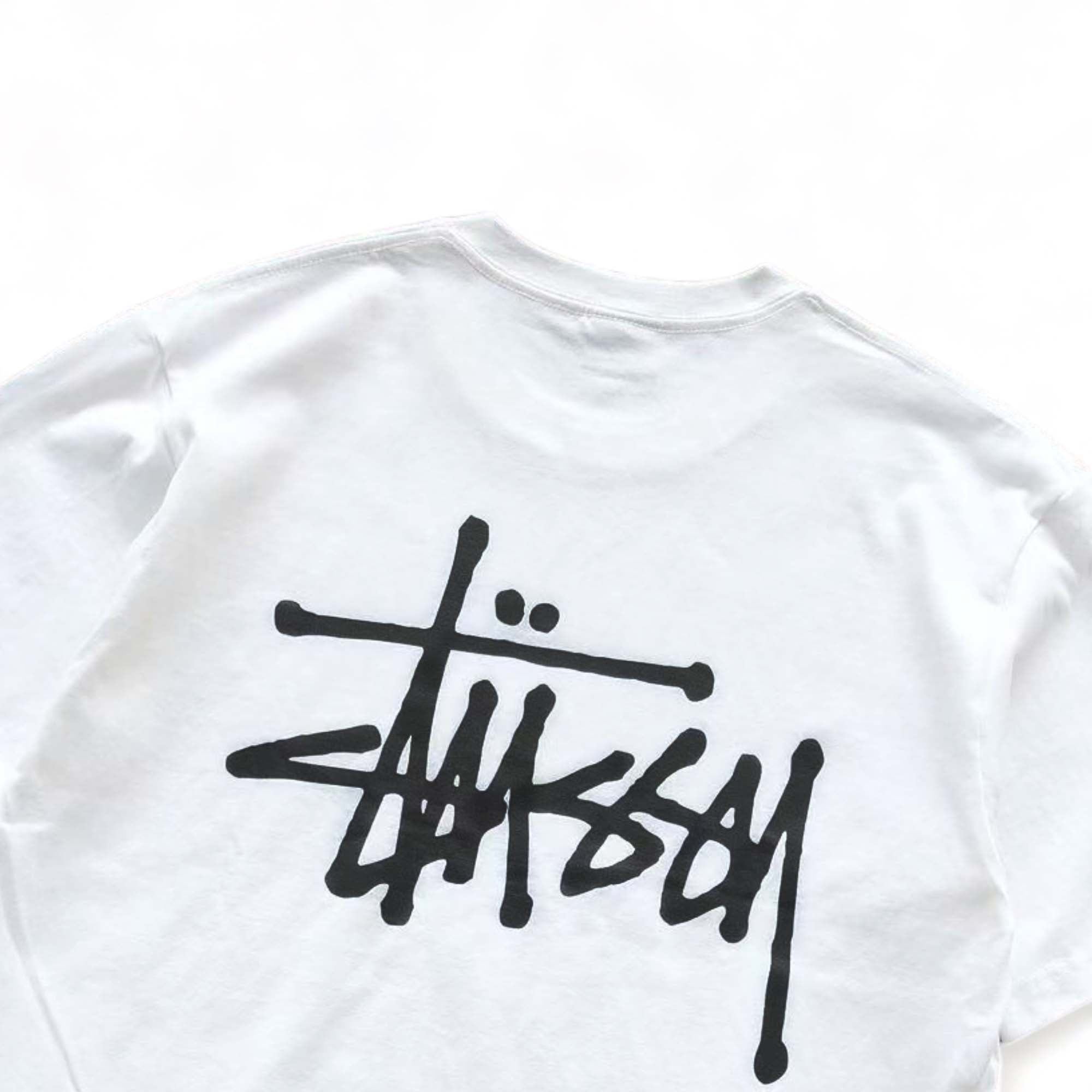 BASIC STÜSSY TEE White