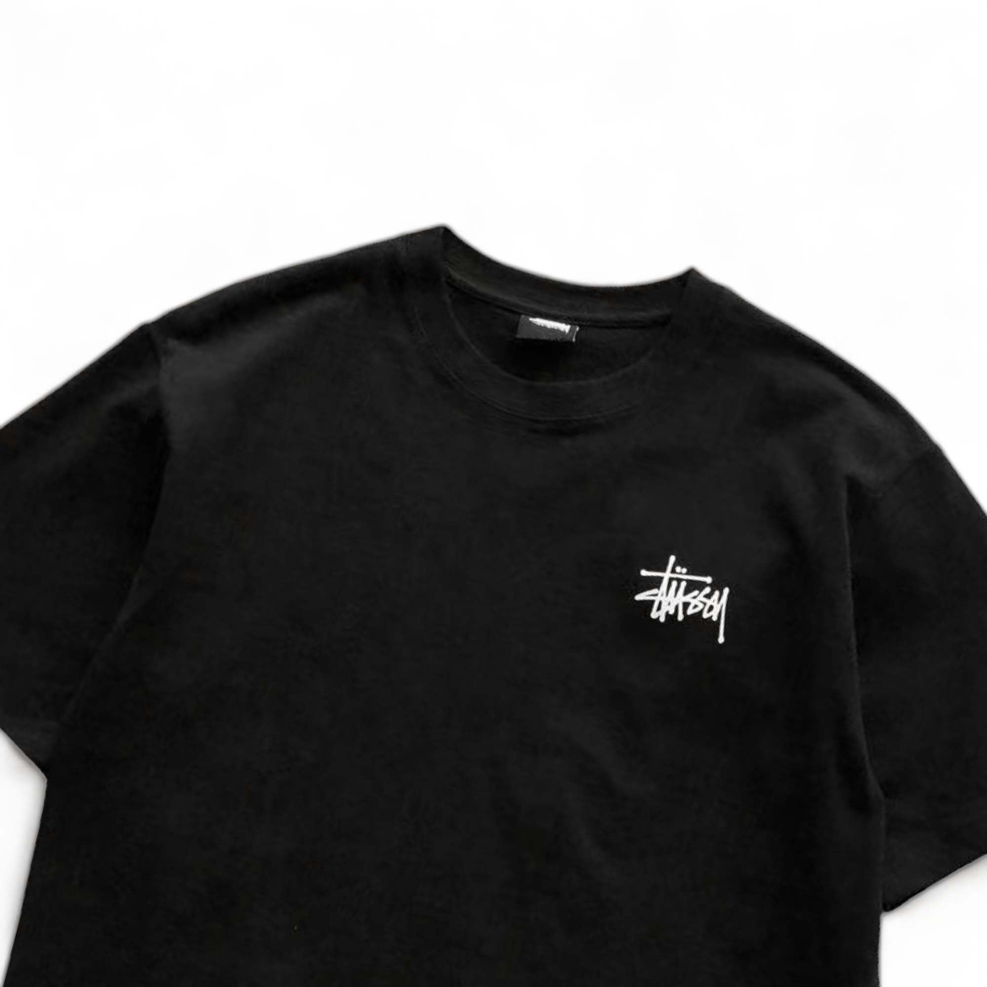 BASIC STÜSSY TEE BLACK