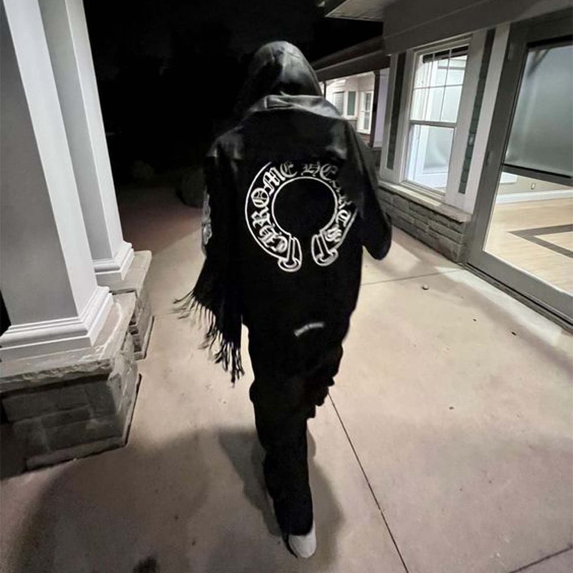 Chrome Hearts Horseshoe Zip Up Hoodie