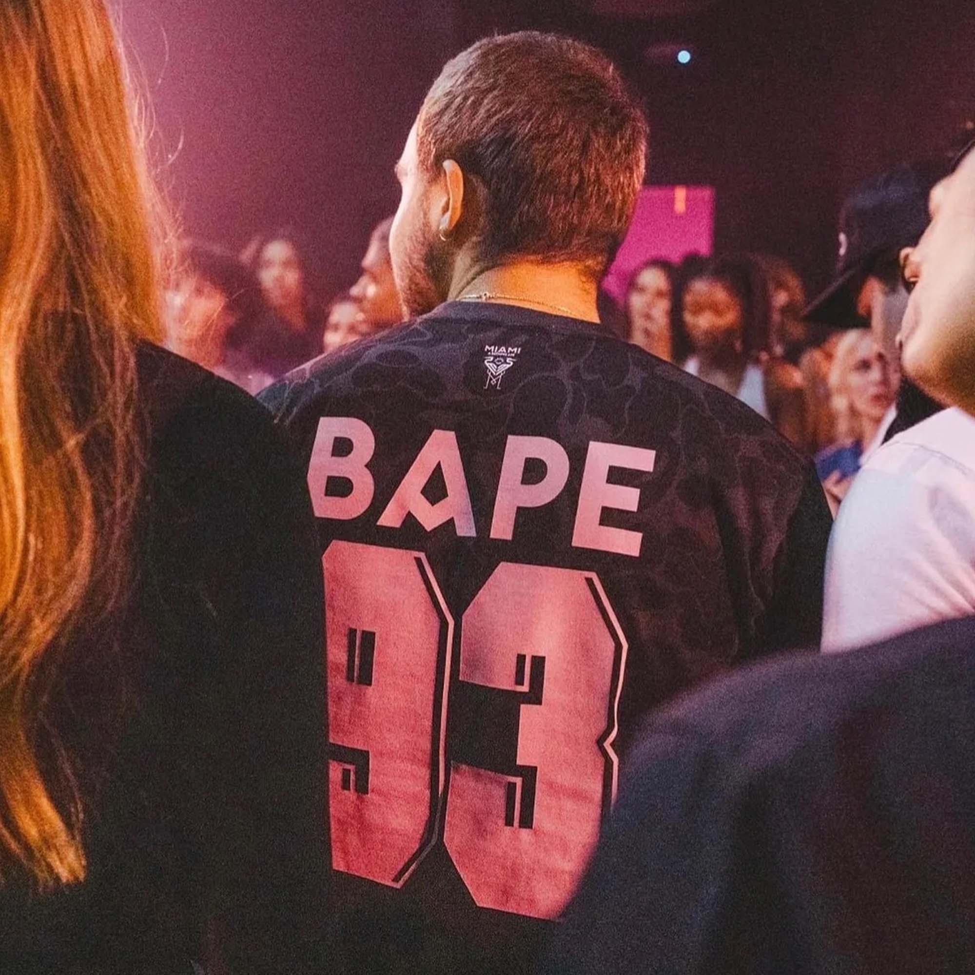 BAPE x Inter Miami Camo Tshirt "Black"