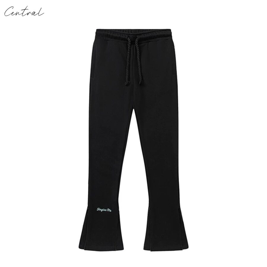Black and blue Central ae Syna World tracksuit set featuring a hoodie and pants in size S.