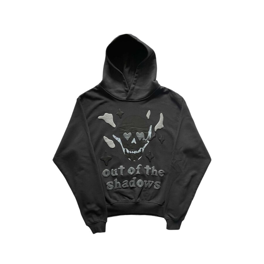 Central ae Broken Planet Out of the Shadows hoodie featuring a unique graphic design and cozy, relaxed fit.