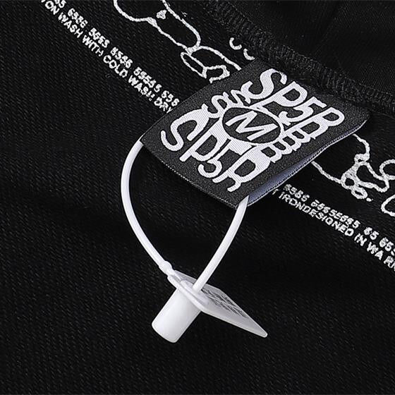 Central ae Sp5der Web Hoodie featuring a unique web design and a comfortable fit in a casual setting.