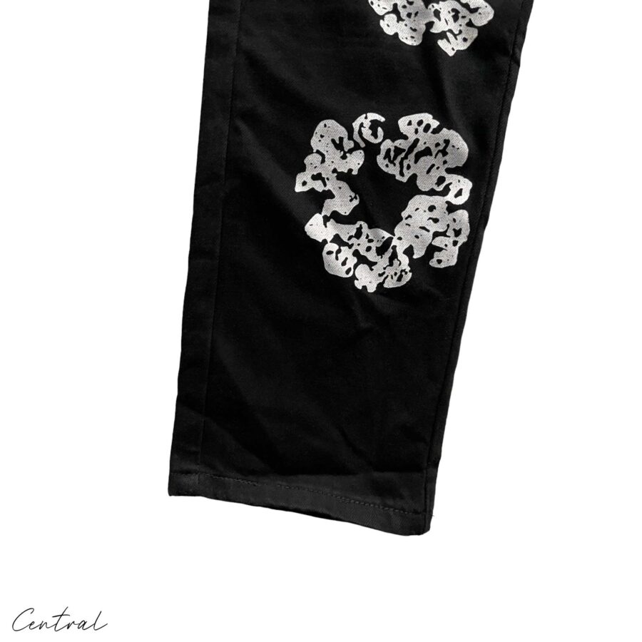 Denim Tears Levi's The Cotton Wreath Jeans featuring a unique wreath design on classic denim fabric.