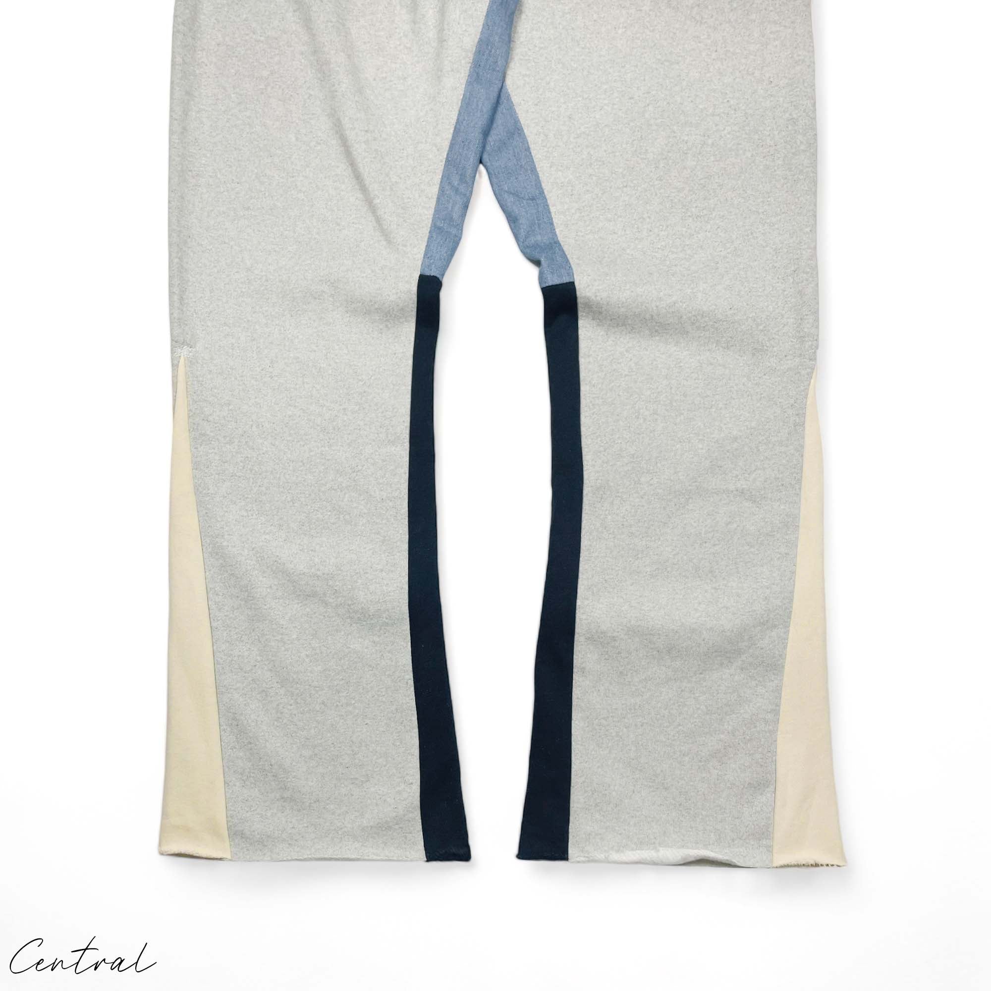 Central AE flared sweatpants in a relaxed fit, showcasing a comfortable design and stylish look.