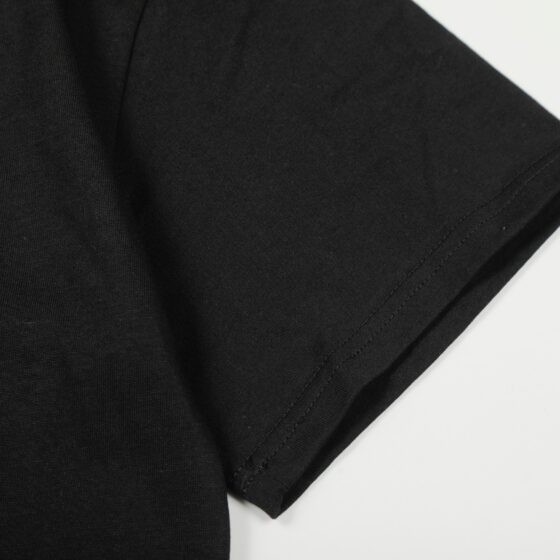 Corteiz x BBK Royale Tee by Central Ae in black, featuring logo print and relaxed fit design.