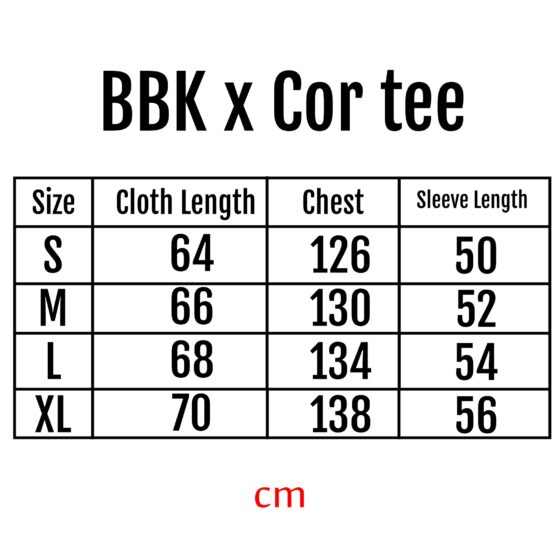 Corteiz x BBK Royale Tee in black, featuring a stylish logo design and comfortable fit for casual wear.
