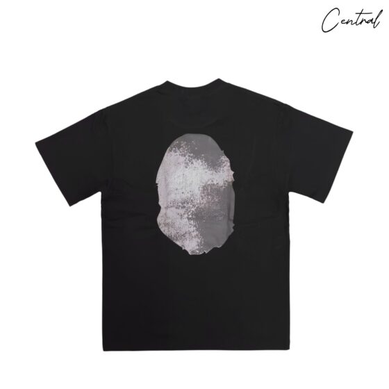 High Tone Bleach Big Ape Head Tee by Central Ae featuring a unique bleached design and a bold ape graphic.