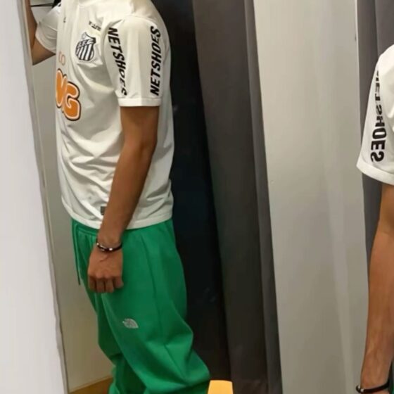 Santos 2012/2013 home shirt featuring team colors and logo, displayed flat on a neutral background.