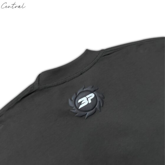 Broken Planet Falling Stars T-Shirt by Central ae featuring a colorful star graphic on a casual tee.