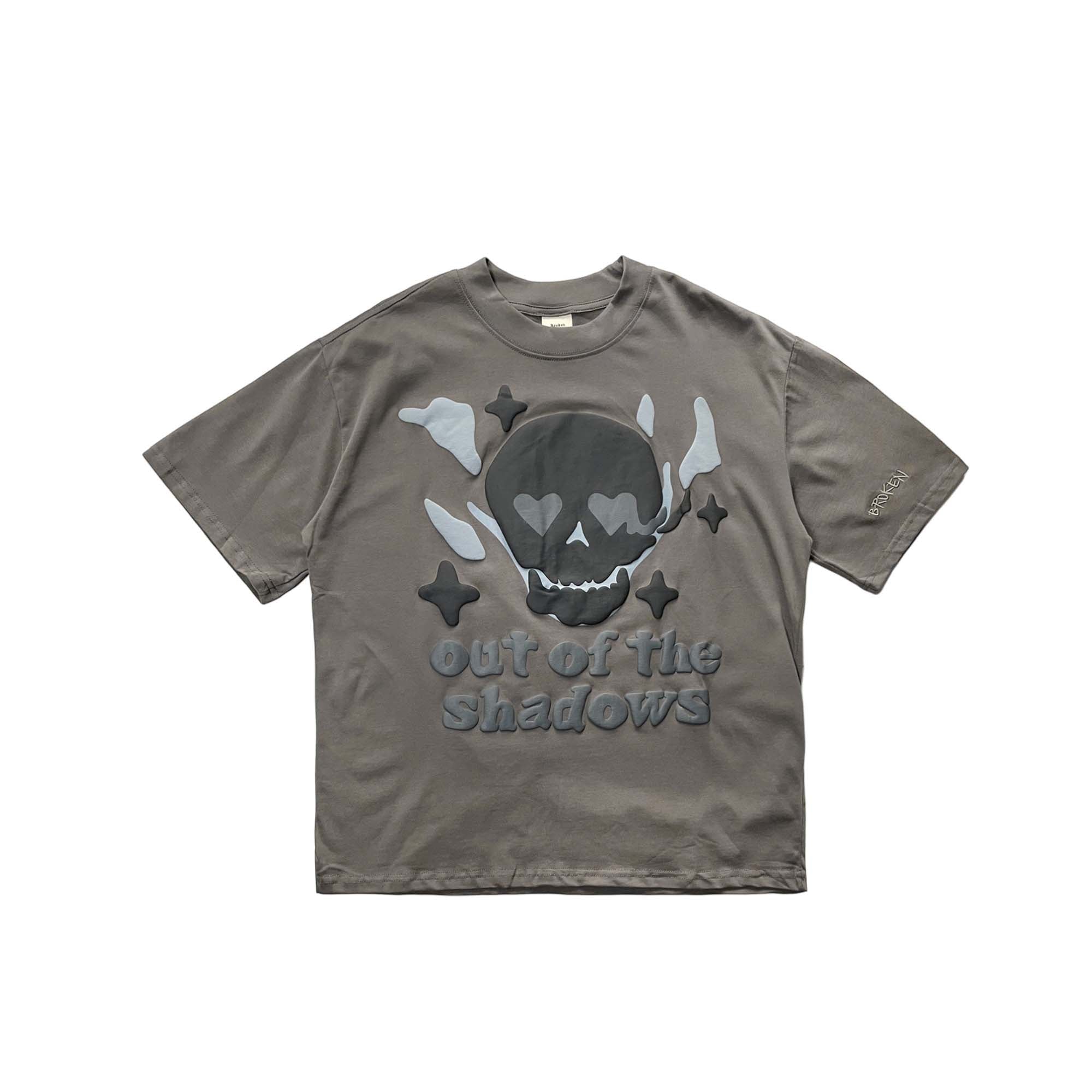 Central ae Out of the Shadows T-shirt featuring a graphic design on a casual, comfortable fit.
