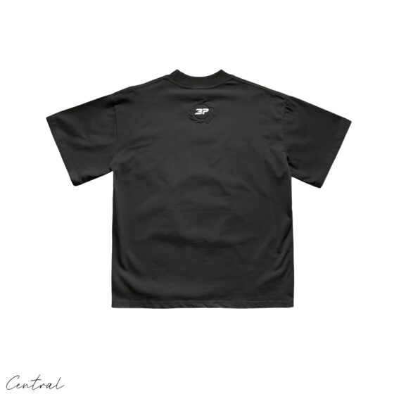 Central ae Broken Planet Total Chaos T-shirt featuring a unique graphic design on a casual fit shirt.