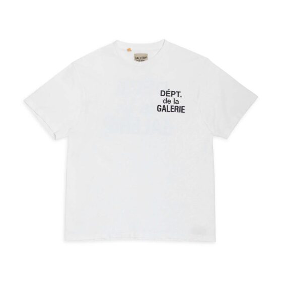 Gallery Dept. Dépt De La Galerie T-shirt in black, featuring a graphic design on a casual fit.
