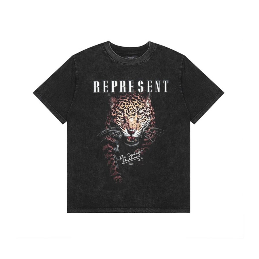 Faded tee featuring "The Spirit Untamed" design by Central, showcasing a relaxed fit and soft fabric.