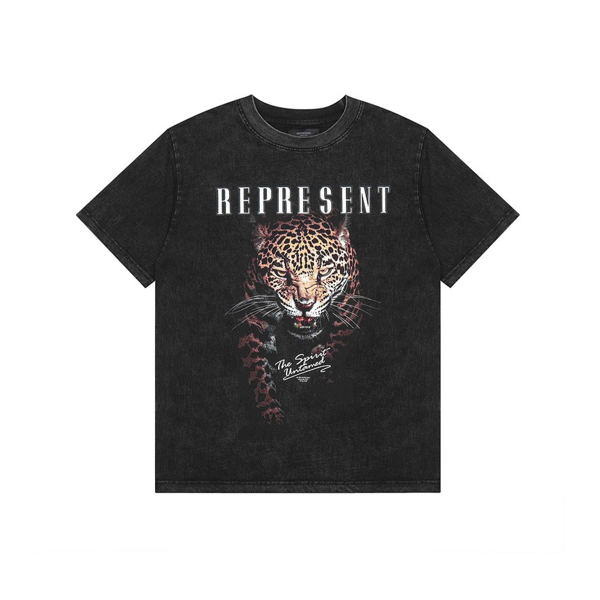 Faded tee featuring "The Spirit Untamed" design by Central, showcasing a relaxed fit and soft fabric.