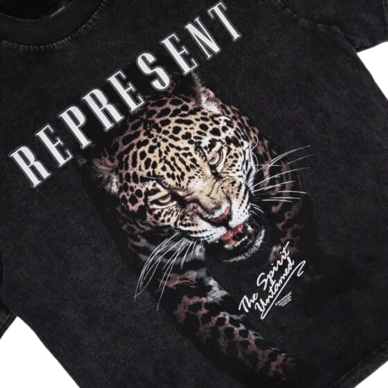 Faded tee featuring 'The Spirit Untamed' design by Central, showcasing a relaxed fit and soft fabric.