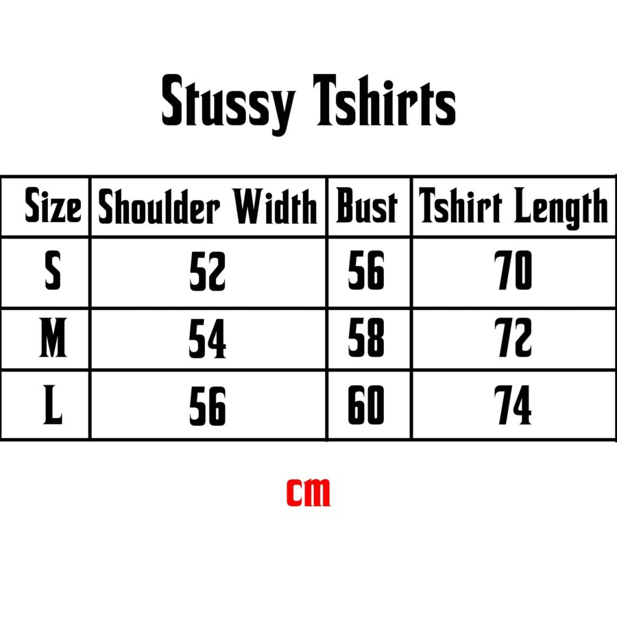 Black Stussy Fuzzy Dice Tee featuring a playful graphic design on a casual t-shirt style.