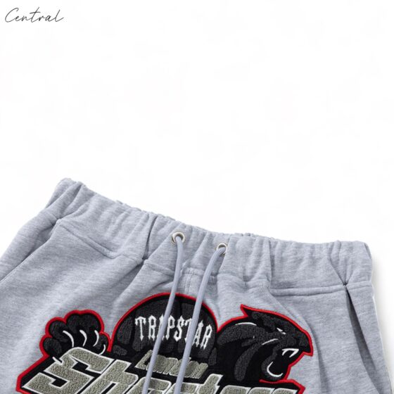 Central AE Trapstar Shooters Short Set featuring a T-shirt and shorts in stylish design and comfortable fit.