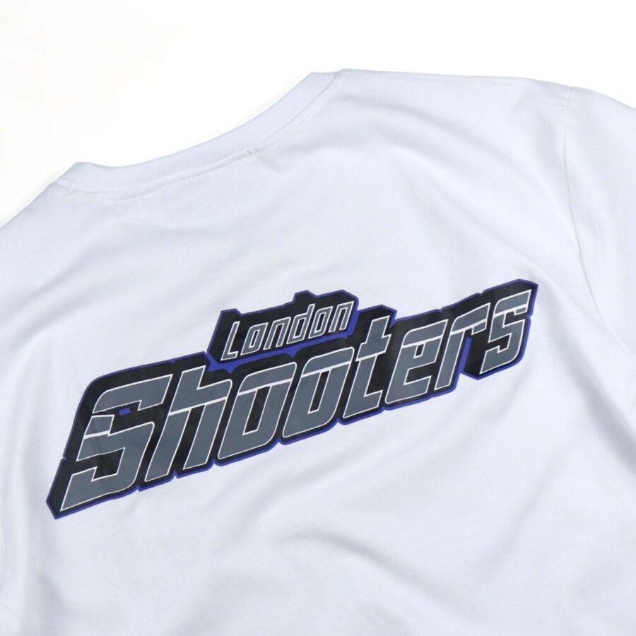 Trapstar Shooters shorts set featuring a matching t-shirt and shorts in a stylish design, ideal for casual wear.