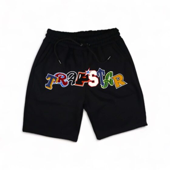 TRAPSTAR Wildcard chenille shorts set featuring a matching t-shirt and shorts in a stylish design.