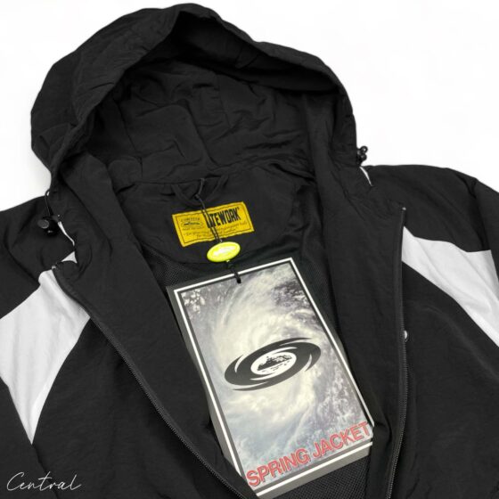 Black Corteiz Spring Hoodie featuring a stylish design and comfortable fit, perfect for casual outings.